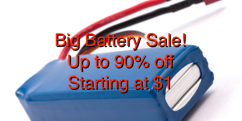 Battery Sale!